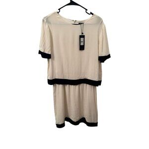 NWT Tommy Hilfiger black and cream dress size 12